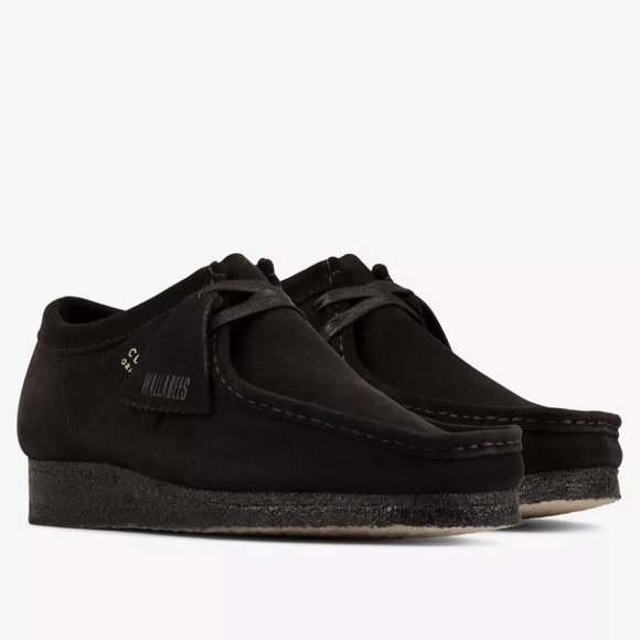 Clarks Wallabee Black Shoes - never worn - Picture 3 of 9